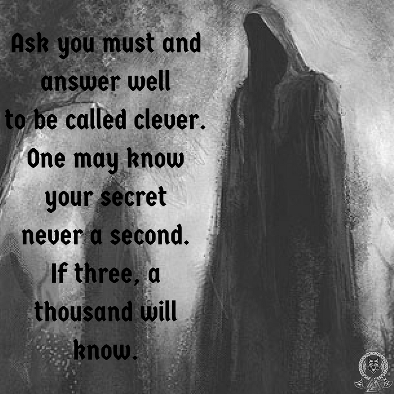 Collection of Havamal Quotes! — Steemit